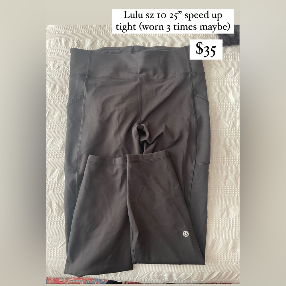Lululemon Black Leggings